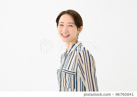 smiling woman portrait cool beauty smiling woman portrait cool beauty 96760841