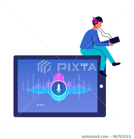 Tablet Audio Recording Composition 96761018