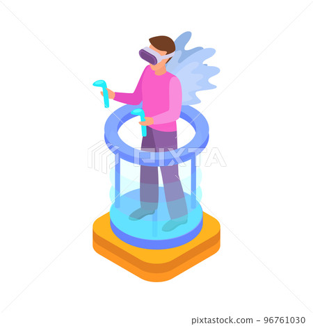 VR Gaming Stand Composition 96761030