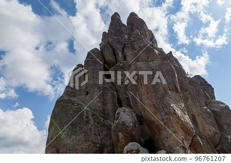 remains of an old fortress in tustan remains of an old fortress in tustan 96761207