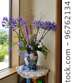 Agapanthus flower arrangement 96762134