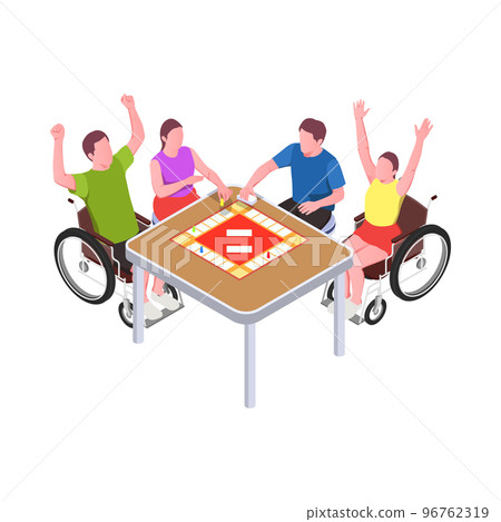 Inclusive Game Isometric Composition 96762319