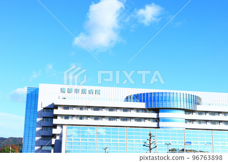 Scenery of Gamagori Municipal Hospital, Gamagori City 96763898