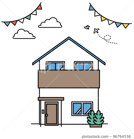 簡單的房子(Q型)的插圖 簡單的房子(Q型)的插圖 96764536