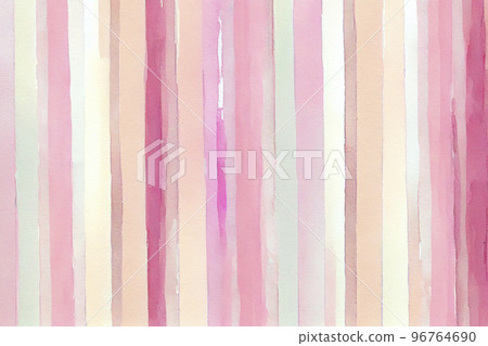 背景材料：淡粉色水彩條紋背景 96764690
