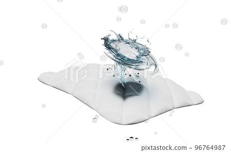 3d washing with a whirlpool, show liquid detergent, vortex, water rotating on the fabric fiber surface, advertising illustration clean with washing powder, isolated, 3d render 3d washing with a whirlpool, show liquid detergent, vortex, water rotating on the fabric fiber surface, advertising illustration clean with washing powder, isolated, 3d render 96764987