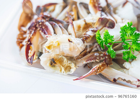 Cross-section up of migratory crab 96765160