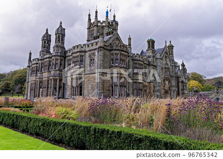 Margam castle at Margam Country Park - Wales 96765342
