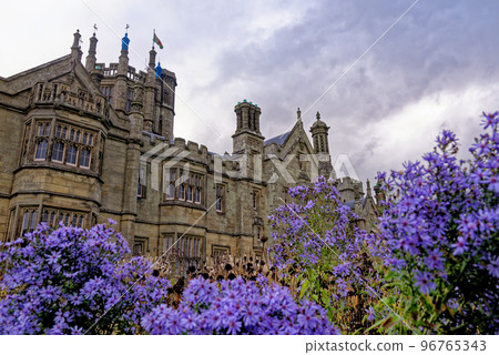 Margam castle at Margam Country Park - Wales 96765343