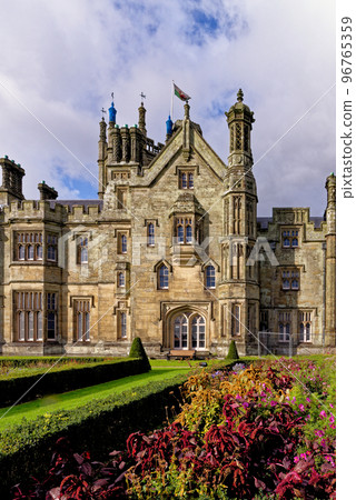 Margam castle at Margam Country Park - Wales 96765359