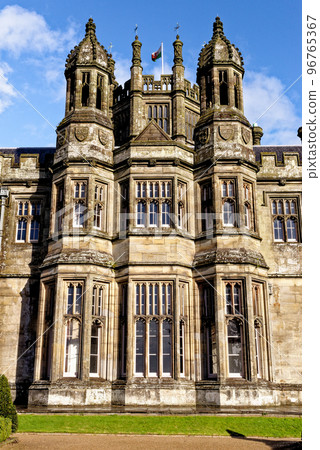 Margam castle at Margam Country Park - Wales Margam castle at Margam Country Park - Wales 96765367