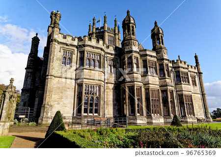 Margam castle at Margam Country Park - Wales 96765369