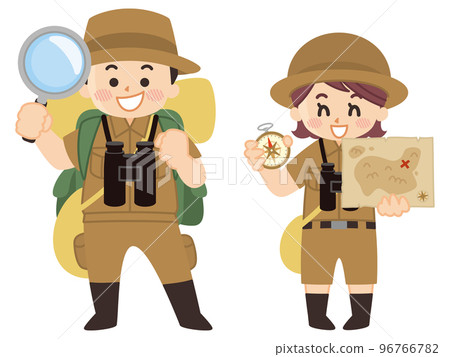 Adventurer men and women expedition boy scouts Adventurer men and women expedition boy scouts 96766782