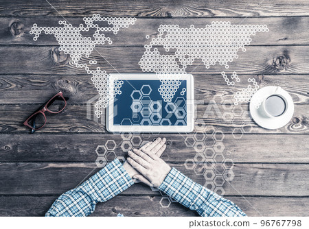 Concept of social communication and networking with media user interface Concept of social communication and networking with media user interface 96767798