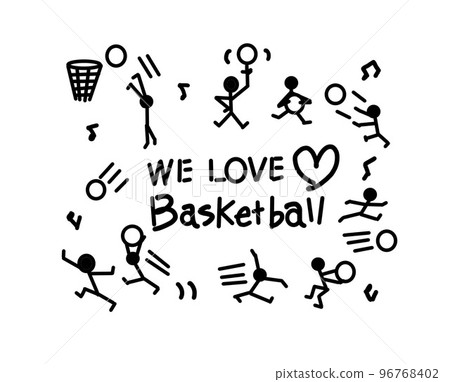 I love basketball! I love basketball! 96768402