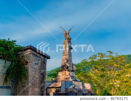 Old cemetery of Monterosso al Mare, Liguria, Italy 96769175