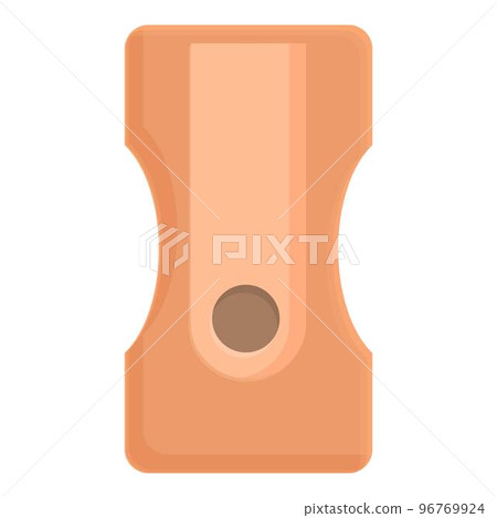 Sharpener icon cartoon vector. Art studio. Paint school Sharpener icon cartoon vector. Art studio. Paint school 96769924