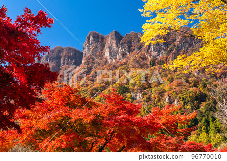 《Gunma Prefecture》Autumn Mt. Myogi・Autumn leaves season 96770010