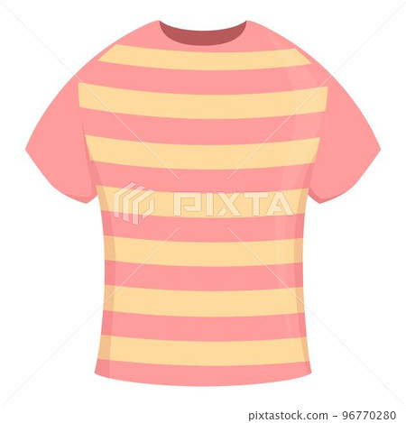Fashion cotton icon cartoon vector. Sport tshirt. Boy wear 96770280