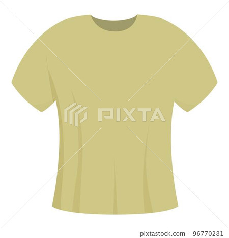 Top wear icon cartoon vector. Front sport. Sleeve fashion 96770281
