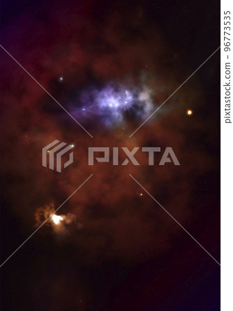 Being shone nebula Being shone nebula 96773535