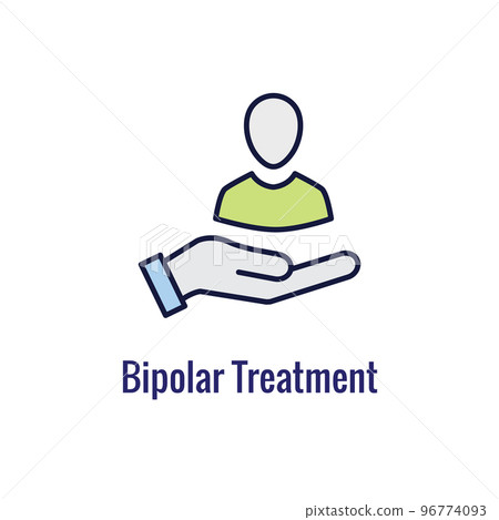 Bipolar Disorder or Depression BP Icon Set Mental Health Icons 96774093