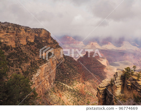 Grand canyon national park south rim. High quality photo 96774669