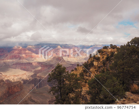 Grand canyon national park south rim. High quality photo Grand canyon national park south rim. High quality photo 96774754
