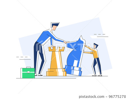 Save Investment. Strategy and return on investment,Investing Plans set concept 96775278