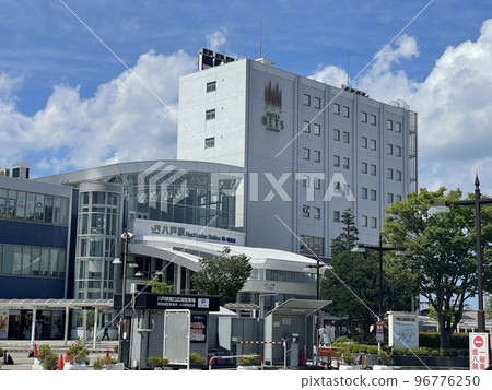 In front of JR Hachinohe Station Hachinohe City, Aomori Prefecture In front of JR Hachinohe Station Hachinohe City, Aomori Prefecture 96776250