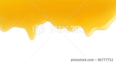 Fresh sweet honey flowing on white background 96777752