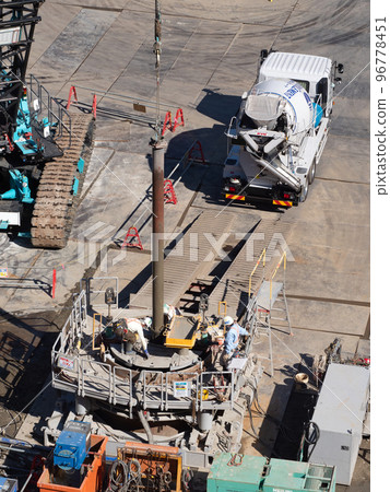 Foundation work for large buildings Foundation work for large buildings 96778451