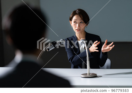 發布會形象_女經理 96779383