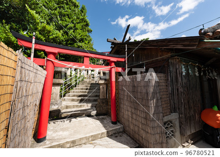 Eight Shrines of the Ryukyu Kingdom Shrine of the Ryukyu Kingdom Okinomiya Red Torii Eight Shrines of the Ryukyu Kingdom Shrine of the Ryukyu Kingdom Okinomiya Red Torii 96780521