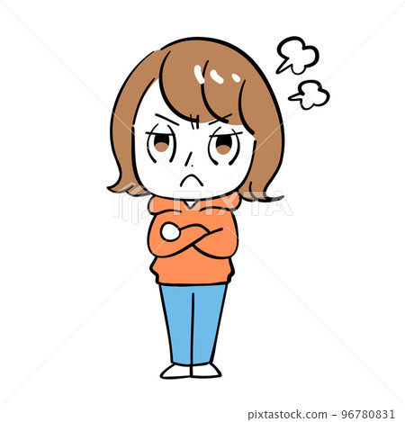 女人生氣警告 96780831