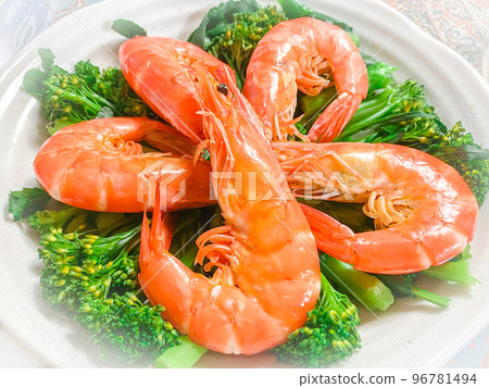 中國家常白蝦（煮蝦） 96781494