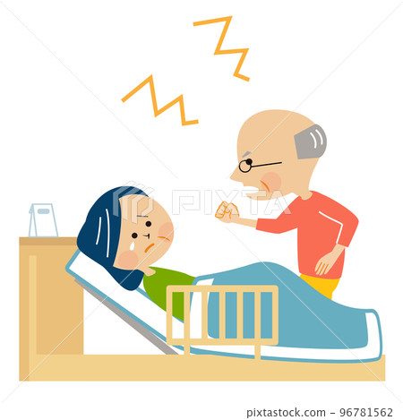 Elderly care marital quarrel Elderly care marital quarrel 96781562