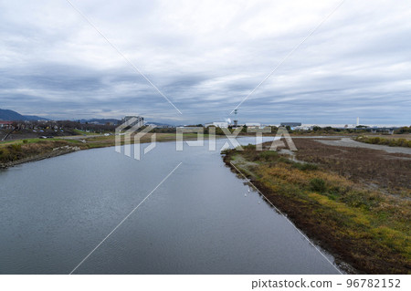 Scenery of the Sagami River flowing through Kanagawa Prefecture Scenery of the Sagami River flowing through Kanagawa Prefecture 96782152