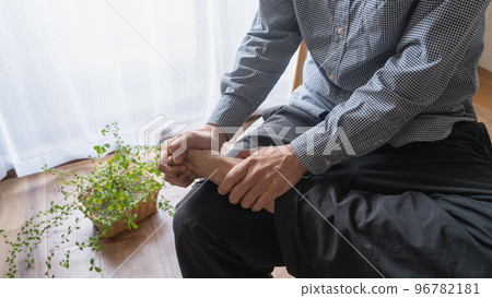 Gout/foot massage image 96782181