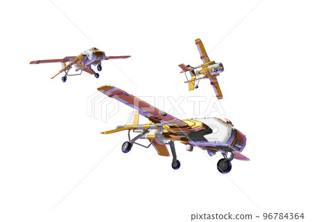 無人機（飛機類型：編隊飛行：透明材質） 96784364