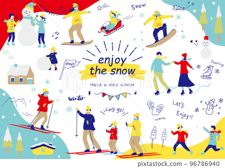 People who enjoy winter sports People who enjoy winter sports 96786940