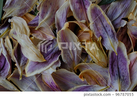 Lily buds and flower potpourri Lily buds and flower potpourri 96787055