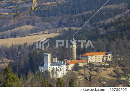Rozmberk nad Vltavou Castle , Czech Republic 96789705