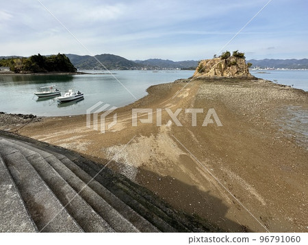 大芝島聖米歇爾山(退潮時) 大芝島聖米歇爾山(退潮時) 96791060