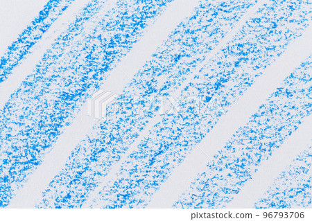 Wax crayon hand drawing blue background Wax crayon hand drawing blue background 96793706