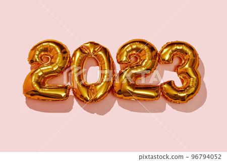 golden 2023 number, as the new year golden 2023 number, as the new year 96794052