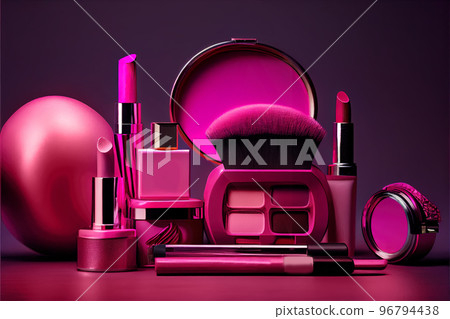 Set of make up cosmetics 96794438