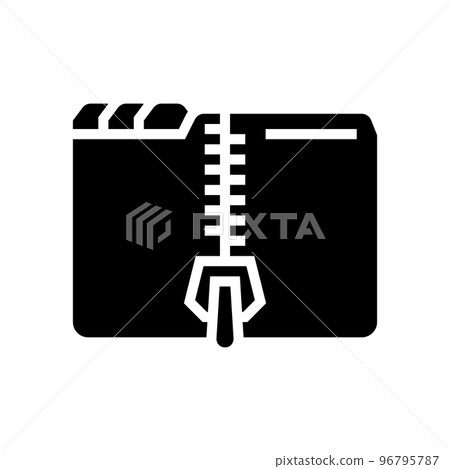 archive folder glyph icon vector illustration archive folder glyph icon vector illustration 96795787