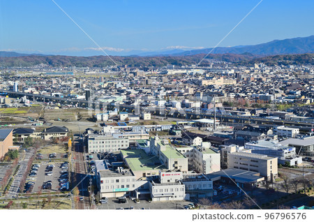 The view from the Ishikawa Prefectural Office　 96796576