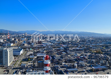 The view from the Ishikawa Prefectural Office　 96796579